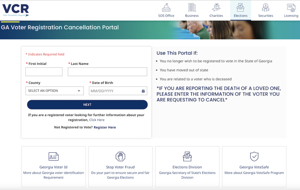 Democrats call on Secretary of State to take down online tool
