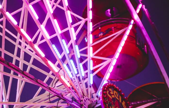 Chattahoochee Mountain Fair ferris wheel