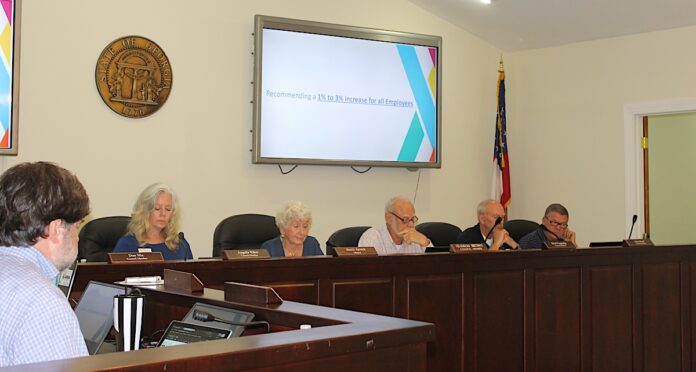 Clarkesville City Council budget hearing
