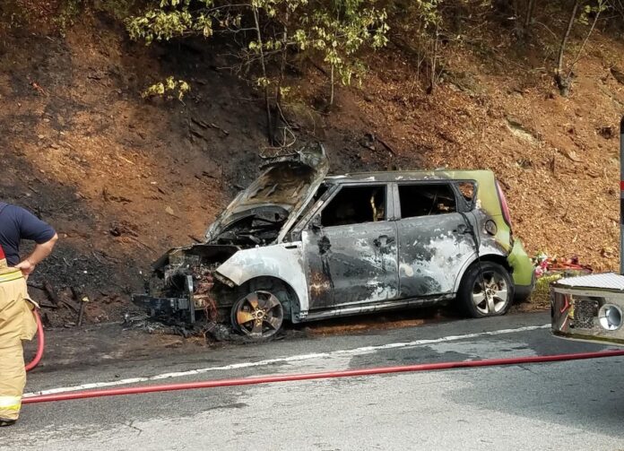 GA 197 car fire4