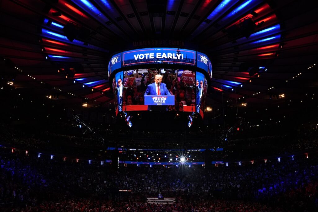 Trump delivers closing message at Madison Square Garden