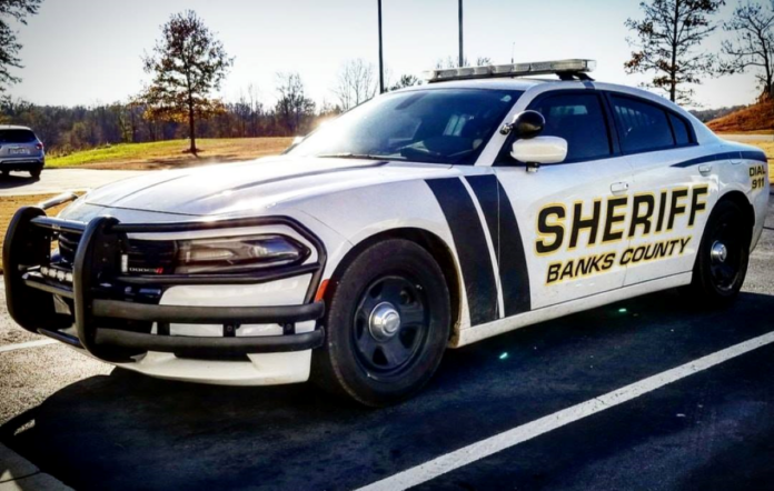 Banks County Sheriff car