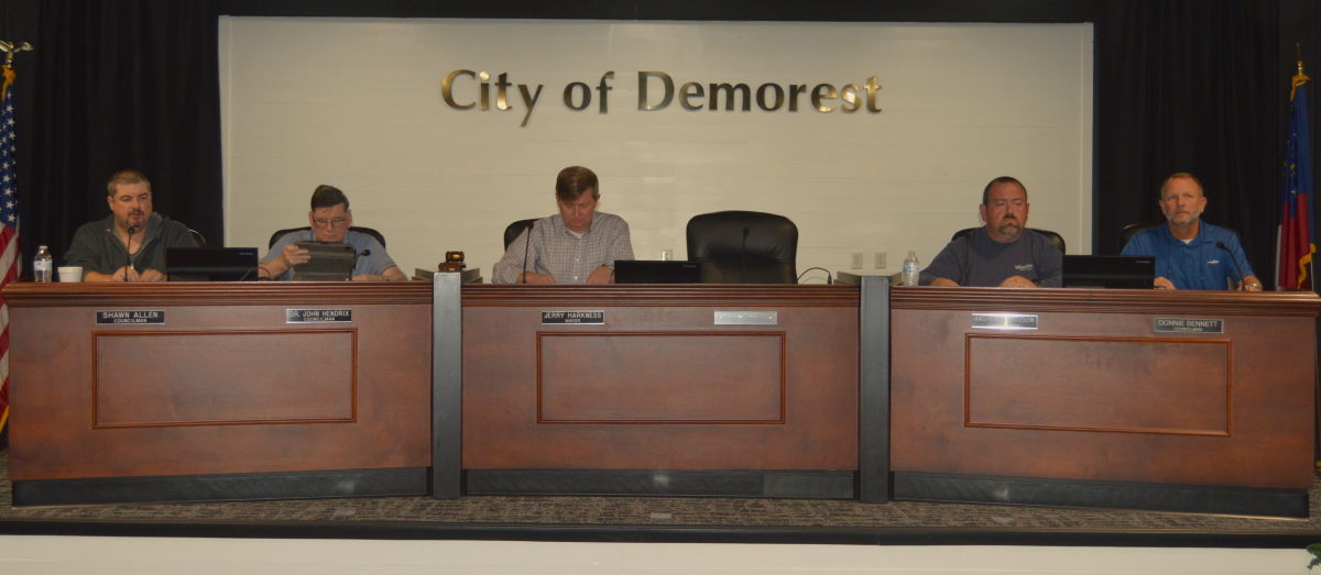 Demorest city council 10-26