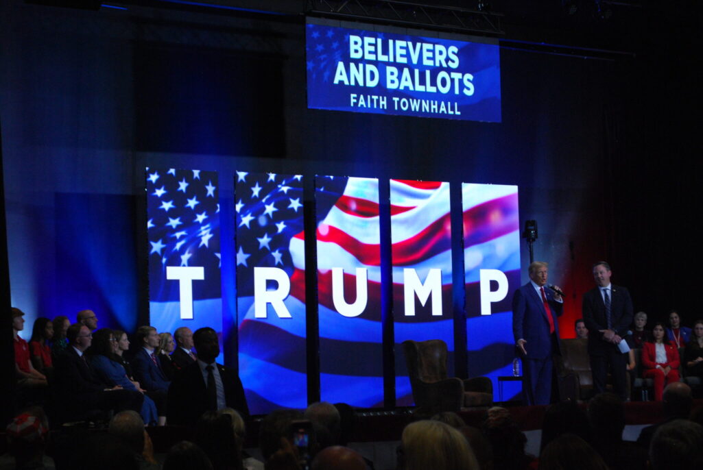 Trump barnstorms Georgia on metro Atlanta outskirts, with Harris set to return Thursday