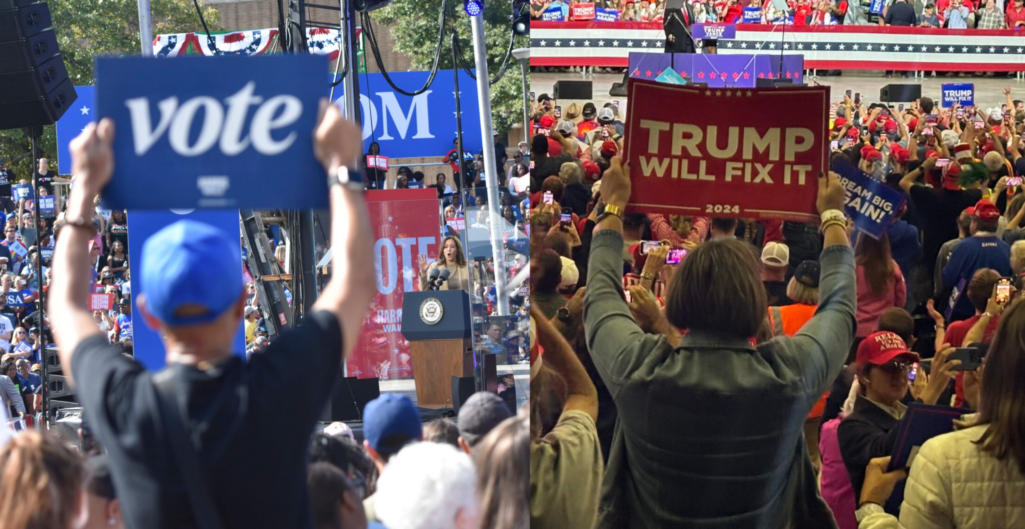 Trump, Harris make closing arguments for remaining Georgia votes as decision day looms