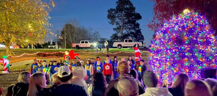 Baldwin Christmas tree lighting 2023