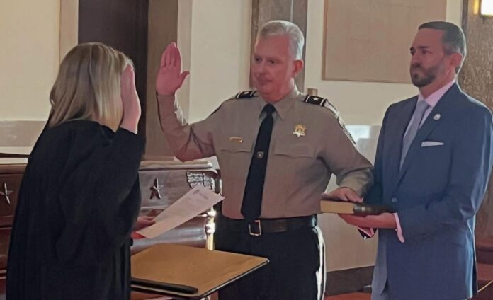 Gerald Couch swearing in ceremony