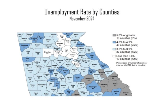 Nov. 2024 unemployment (White County)
