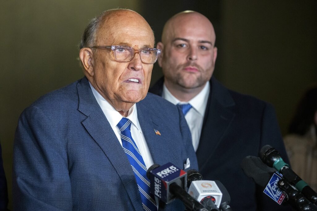 Lawyers collecting $148 million judgment from Rudy Giuliani say World Series rings must be given up