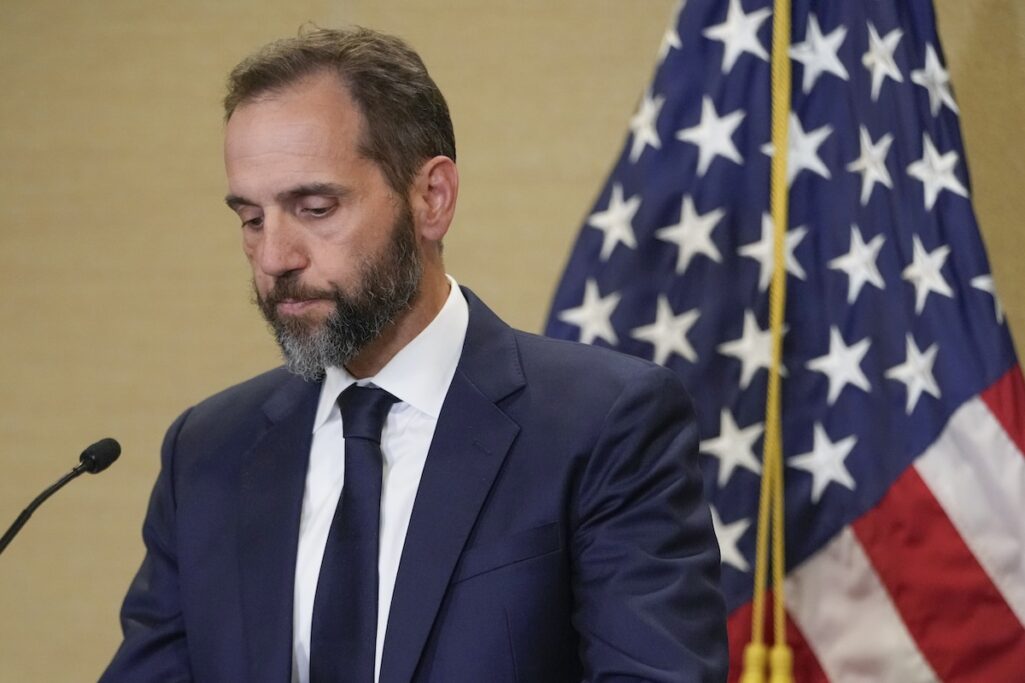 Special counsel Jack Smith has resigned after submitting his Trump report, Justice Department says