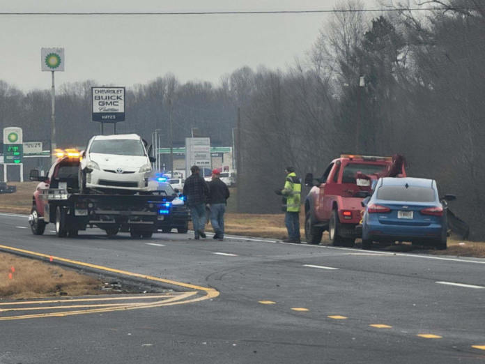 GA 365 wreck northbound-Hayes