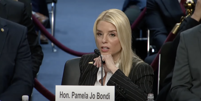 Pam Bondi hearing