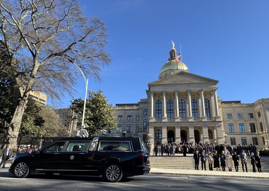 Former President Jimmy Carter starts last journey through Georgia from Plains to Atlanta