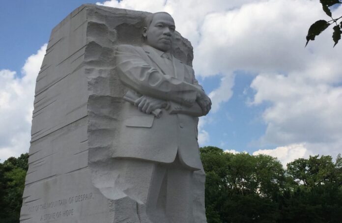 statue of Martin Luther King Jr.