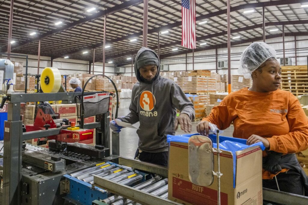 The Georgia factory making emergency food for children worldwide is back working for USAID