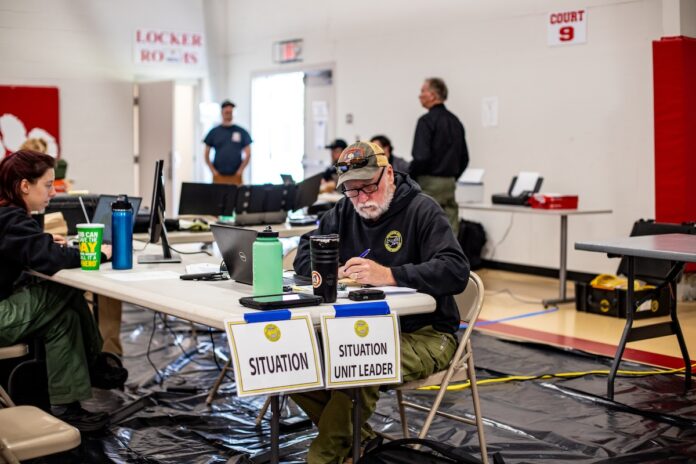 Big Ridge Fire command center5