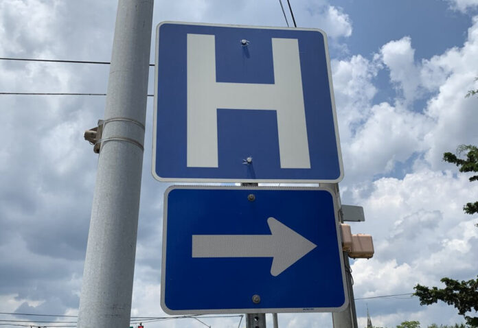 hospital-sign