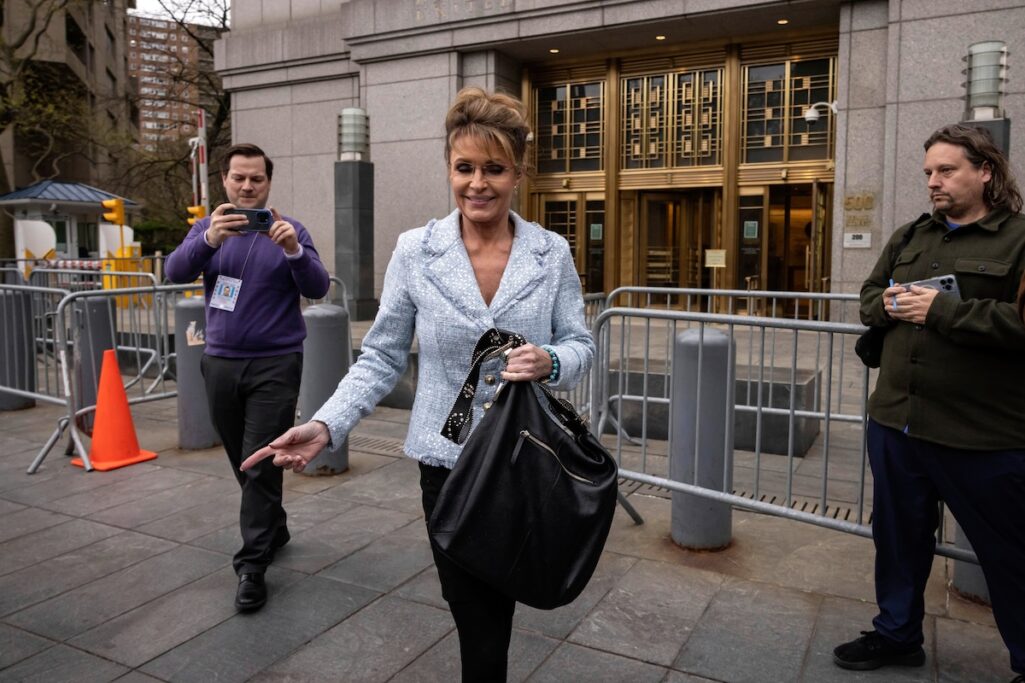 Sarah Palin tells defamation trial jury that Times editorial ‘kicked the oomph’ out of her