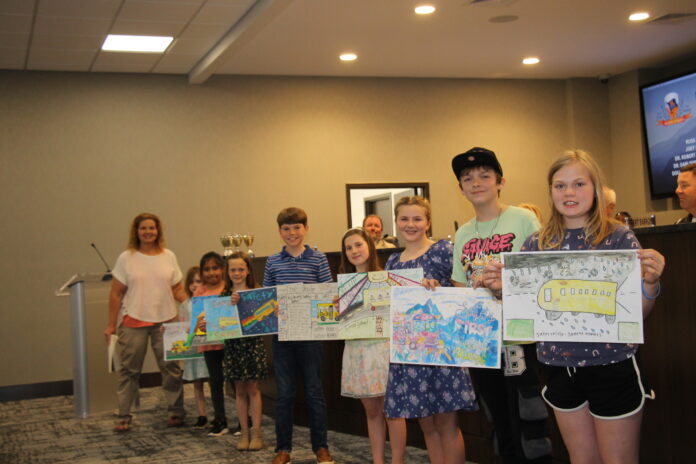 Habersham bus safety students