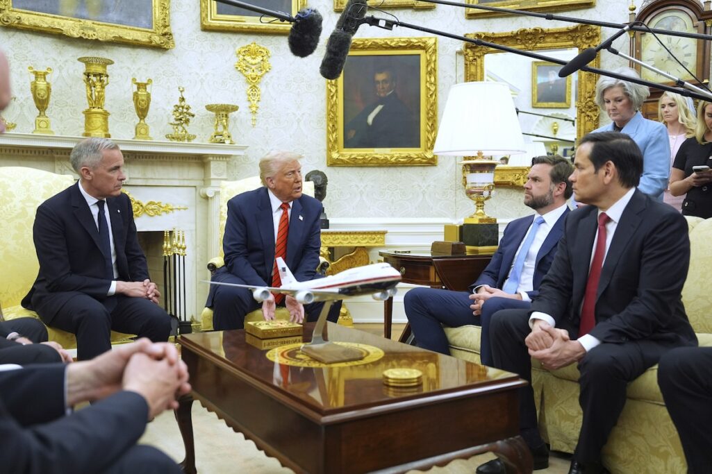 Trump, Carney faceoff in Oval Office leaves gaping differences on tariffs, 51st state