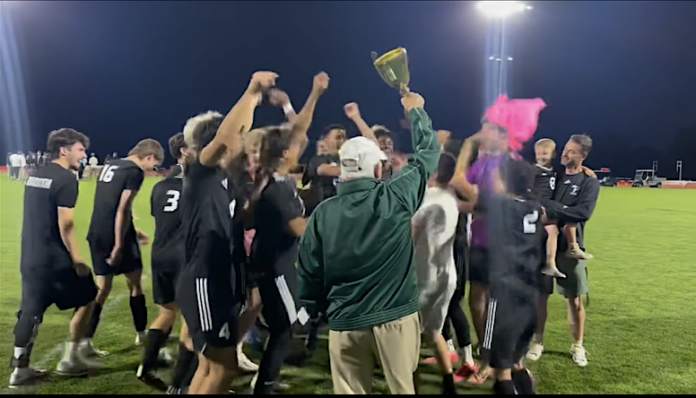 TFS Indians celebrate win over Riverside