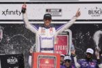 Denny Hamlin wins at Michigan for his 3rd NASCAR Cup Series victory of the season