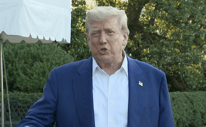 Trump leaves for NATO Summit