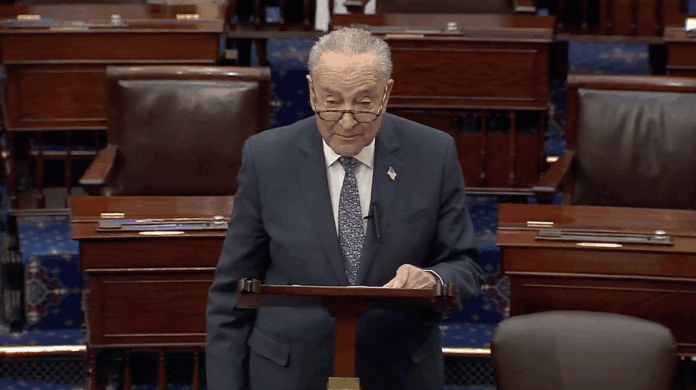 US Senate Minority Leader Chuck Schumer