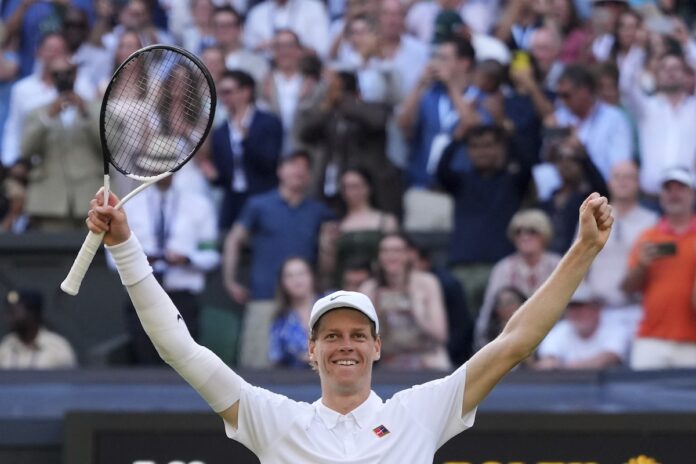 APTOPIX Britain Wimbledon Tennis