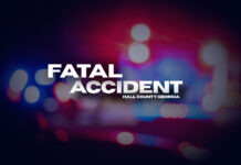 Fatal crash in North Hall leaves one dead, three hospitalized