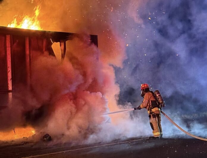 I-85 truck fire1