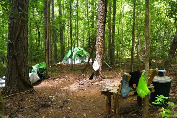 Yates St Homeless Camp