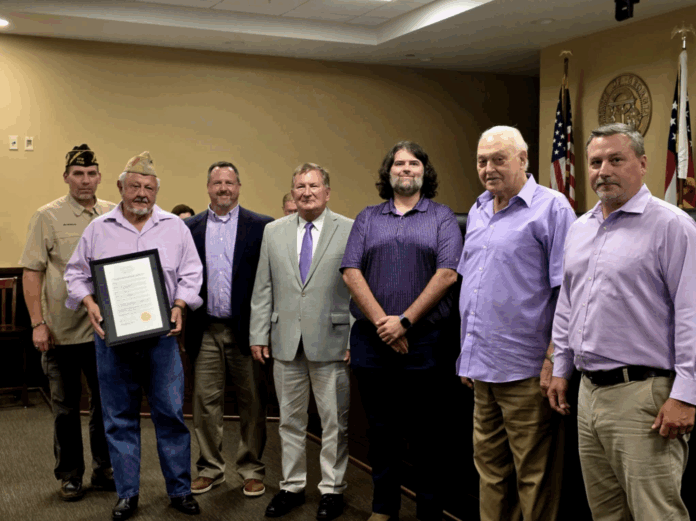 Purple Heart County designation3