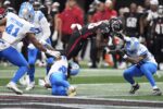 Lions-Falcons preseason game ends early after serious injury to Detroit’s Morice Norris