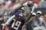 Brooks scores on interception return as Ward has mixed results in Titans’ 23-20 win over Falcons