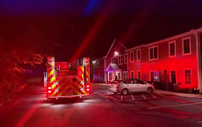 Baldwin apartment fire response