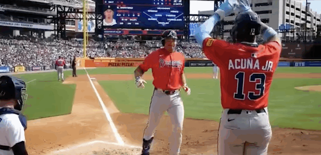 Surging Braves rally past reeling Tigers for 6-5 victory