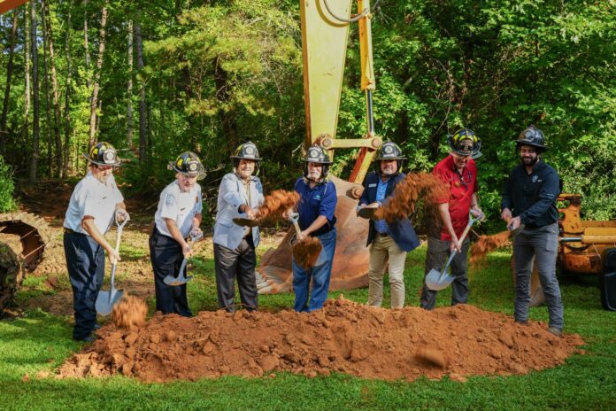White County Fire Station 9 groundbreaking2jpeg