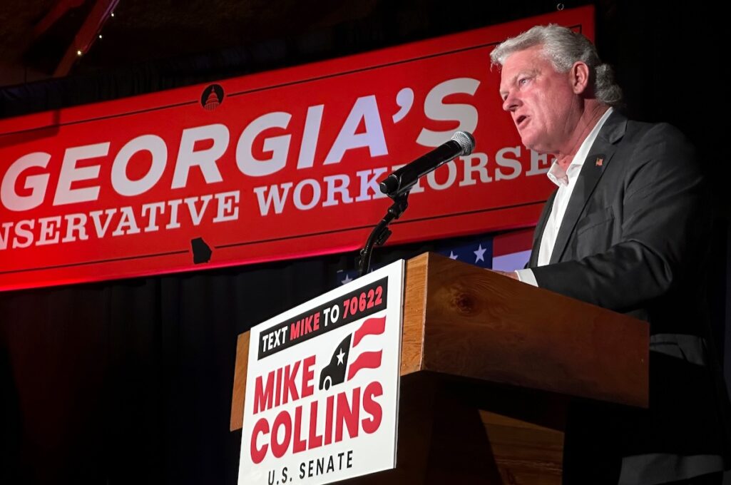 GOP rivals Collins and Dooley each raise nearly $2 million in U.S. Senate race