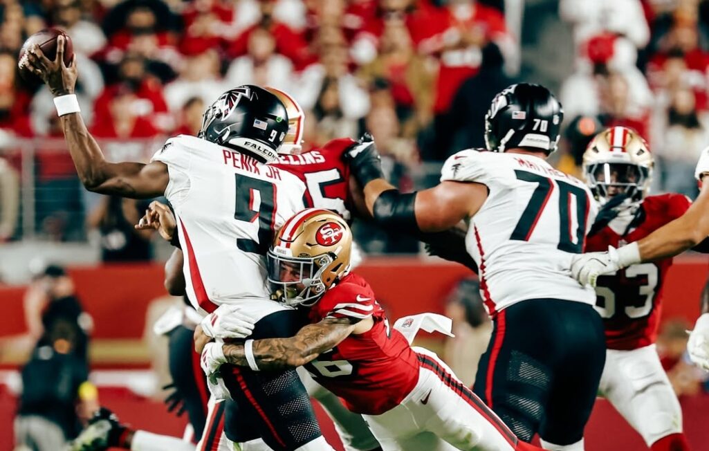 Falcons’ embarrassing blunder helps 49ers seal 20-10 victory