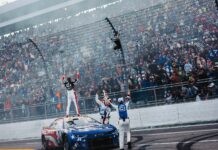 Byron outduels Blaney for victory at Martinsville