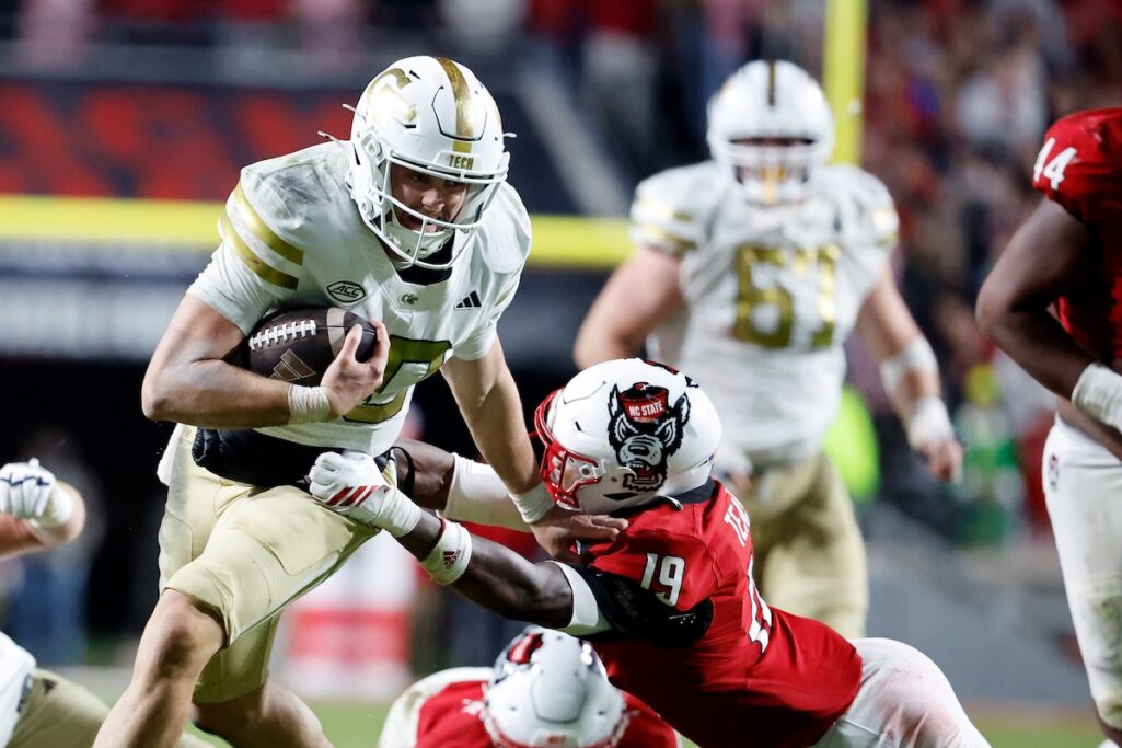 Georgia Tech has had to sit with its tough loss during a bye week, even as its CFP ranking improved