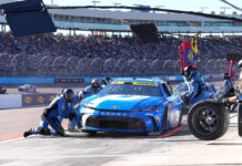 Kyle Larson wins second NASCAR championship, denying Denny Hamlin in overtime