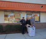 Cornelia Police Department hosts toy drive and safety event at local Bojangles
