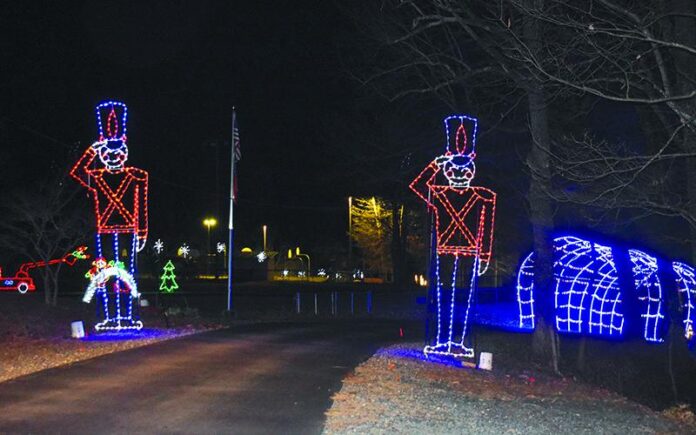 Cornelia City Park Lights