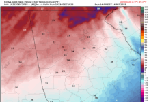 Coldest air since mid-February coming Sunday