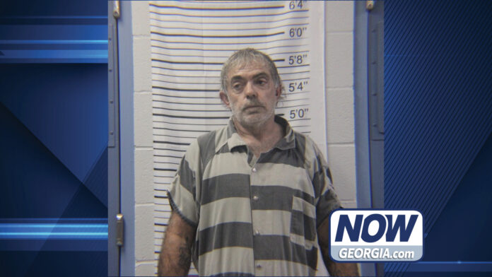 booking photo of Tracy Holbrook, 58, of Carnesville